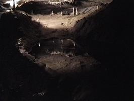The Pool of Reflections in Ingleborough Cave
